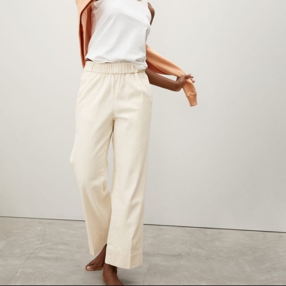 Everlane Pants - NWT Everlane Easy Jean Organic Cotton Bone Size 12